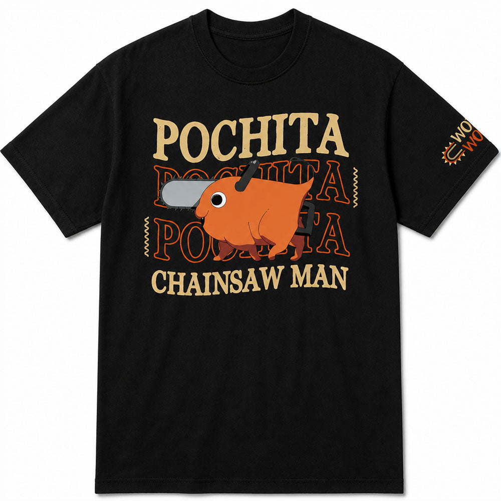 CHAINSAW MAN - Pochita Vintage Logo